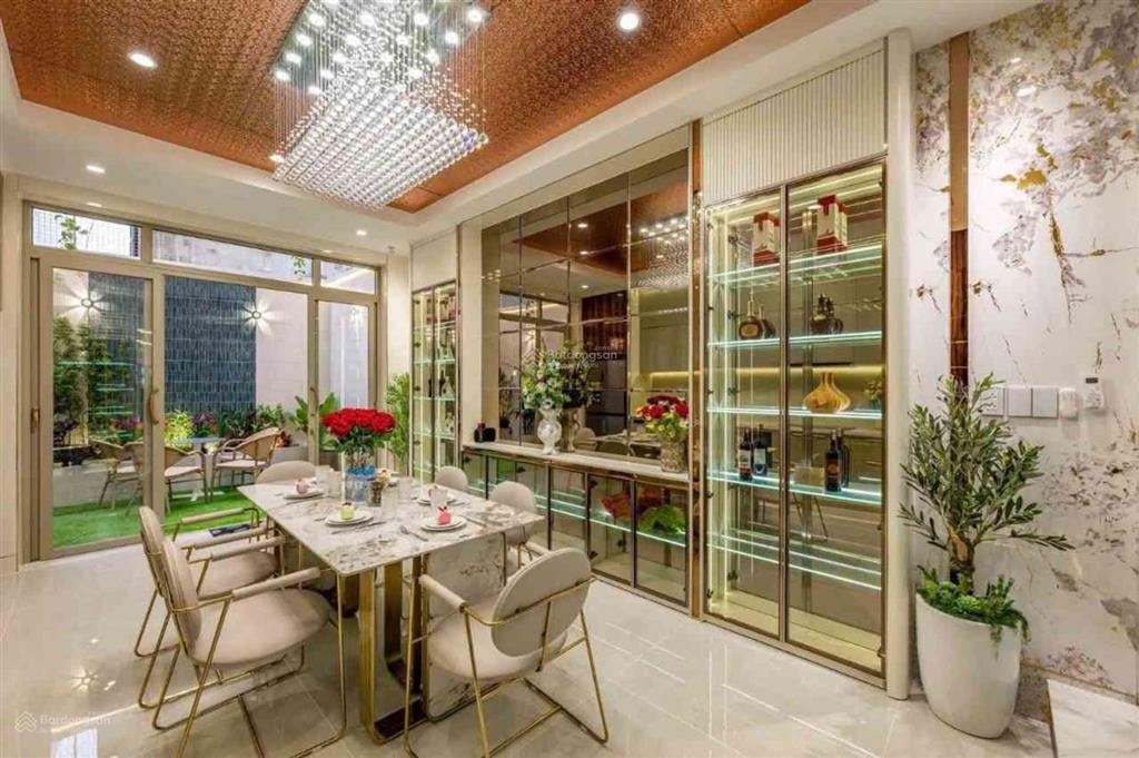 Bán nhà mới keng giáp q. 6 gần chợ phú lâm hẻm xe hơi ngang 5m x 15m  5 tầng  thiết kế hiện đại