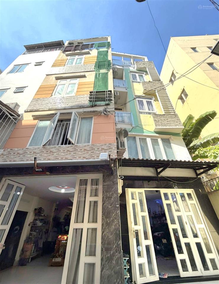 Bán nhà chính chủ kế vp bộ công an, tt quận 1  hẻm oto, sát mặt tiền 2 mặt hẻm 41m2 x 5tầng 6pn