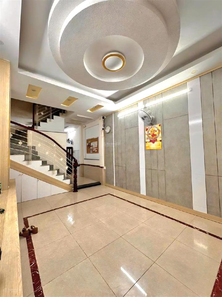 Hơn 8ty, ngã tư phú nhuận. căn hộ dịch vụ, hẻm xe hơi 6m đậu cả đêm 43m2 5 tầng 5pn. phan đăng lưu