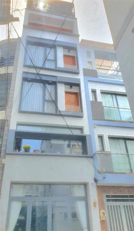 Hơn 8ty, ngã tư phú nhuận. căn hộ dịch vụ, hẻm xe hơi 6m đậu cả đêm 43m2 5 tầng 5pn. phan đăng lưu