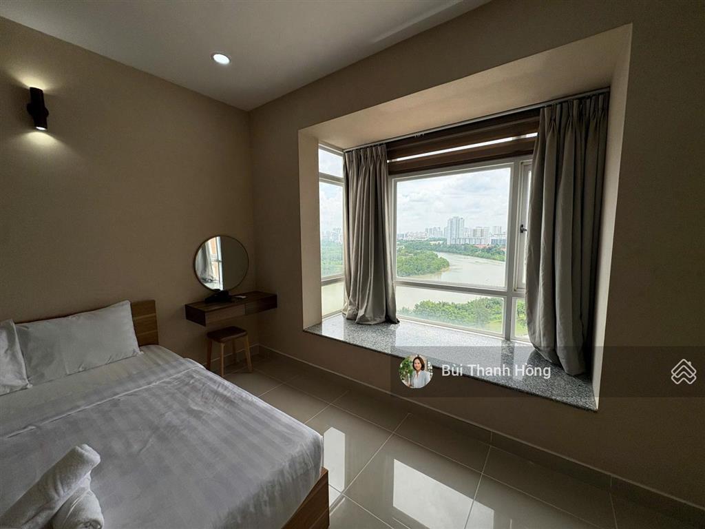 Cho thuê căn hộ riverside residence phù hợp gia đình 2pn có view sông đẹp chỉ 28tr/tháng