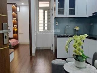 Bán căn hộ ccmn 35m2 mặt phố khương đình 1 ngủ , có phôi sổ riêng, full nội thất