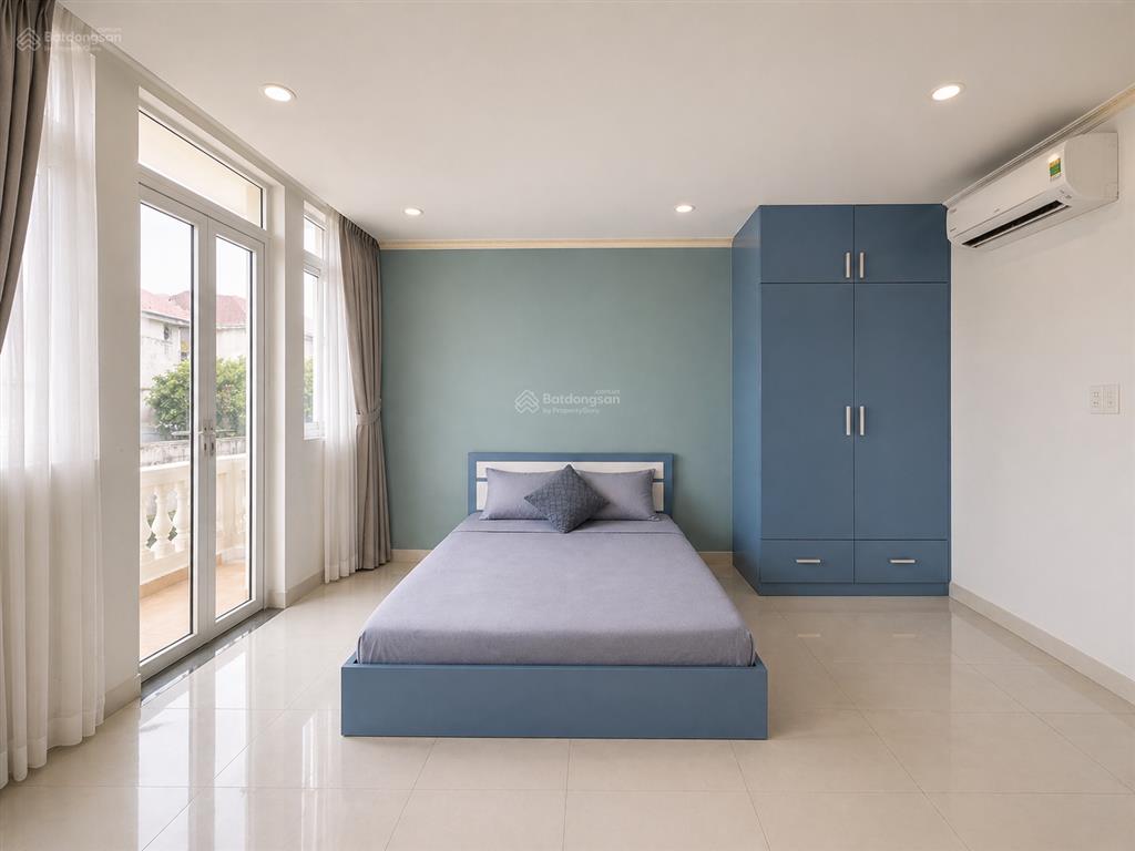 Căn hộ 1pn bancong full nội thất mới 100% ngay cv làng hoa