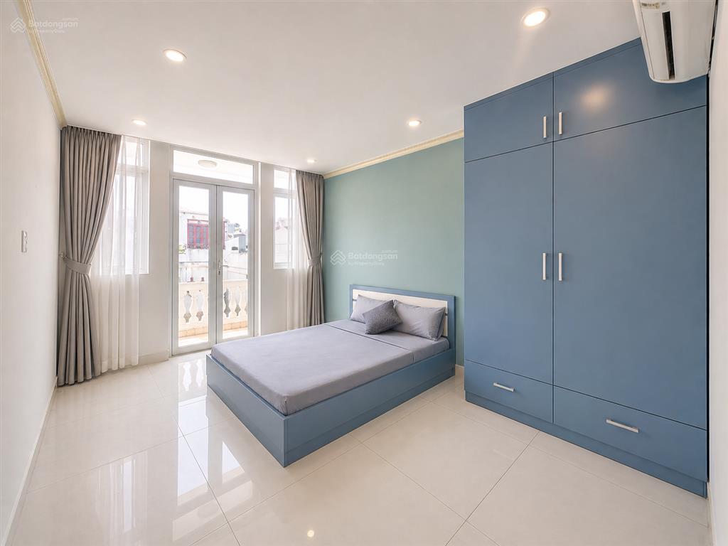Căn hộ 1pn bancong full nội thất mới 100% ngay cv làng hoa