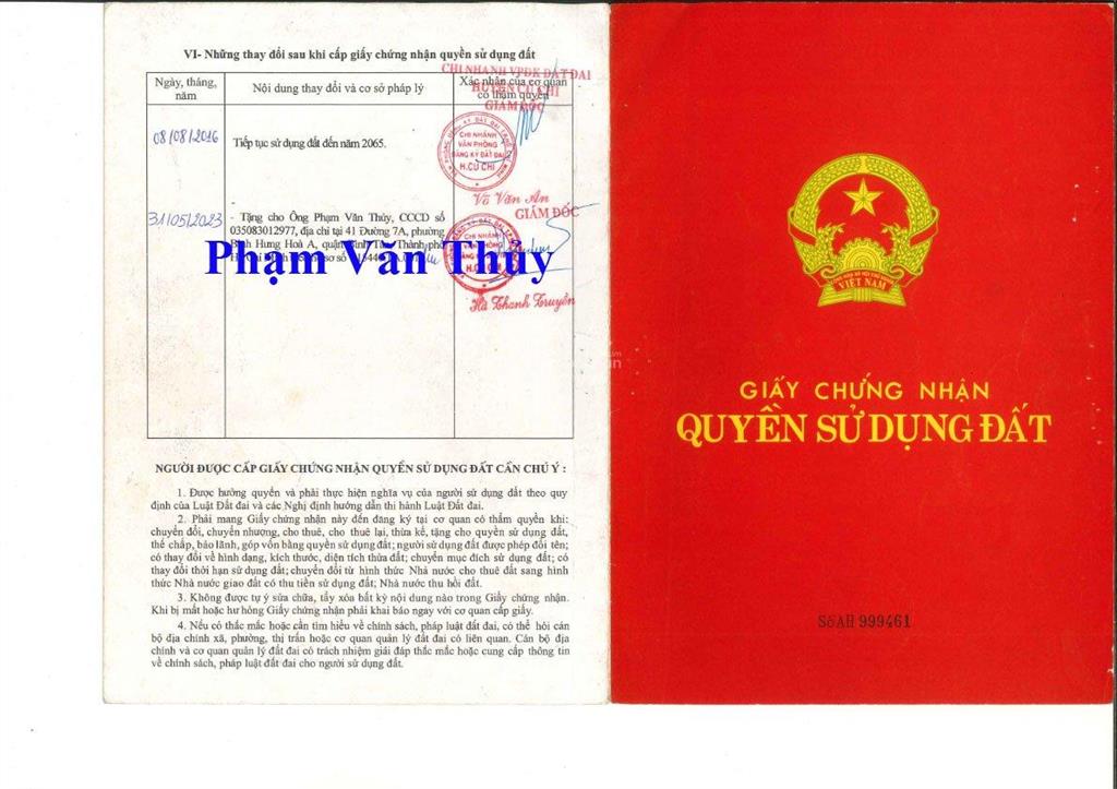 Đất ngộp nh  cc bán gấp đất đẹp tại tân an hội, củ chi