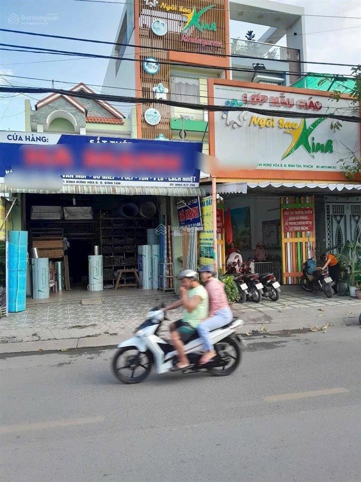 Bán nhà mặt tiền liên khu 4  5, p. bình tân, 5x25m 1 lầu, đúc 2 tấm, vị trí đẹp, giá 11 tỷ 5 tl