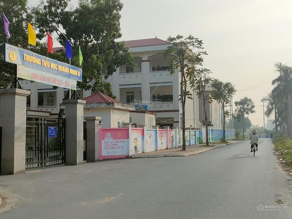 Dt60m2, mt4m, 100% thổ cư  tổ 6, thôn gia trung, xã quang minh, hn (3.8 tỷ)