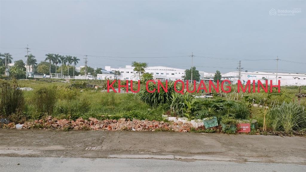 Diện tích 63.6m2, mặt tiền 5m, ô tô vào đất  tổ 6, xã quang minh, hà nội (3.5 tỷ)