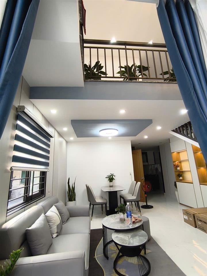#  Trưng Nữ Vương, Sân Cực Rộng, 3 mặt thoáng, 48.9m2, 2 tầng mới, 3PN, Full Nội Thất,