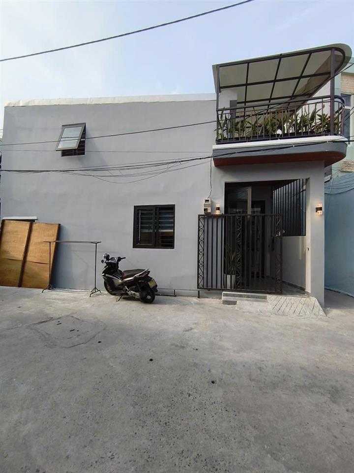 #  Trưng Nữ Vương, Sân Cực Rộng, 3 mặt thoáng, 48.9m2, 2 tầng mới, 3PN, Full Nội Thất,
