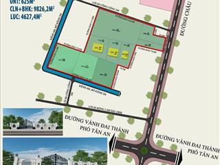 ĐẤT CHÍNH CHỦ - 4 MẶT TIỀN Châu Thị Kim, An Vĩnh Ngãi, TP Tân An, Long An