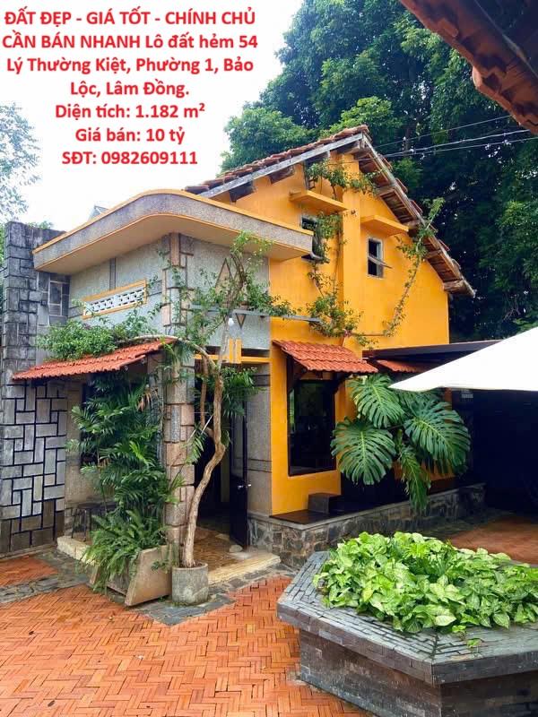 ĐẤT ĐẸP - GIÁ TỐT - CHÍNH CHỦ CẦN BÁN NHANH Lô đất Phường 1, Bảo Lộc, Lâm Đồng - VỊ TRÍ