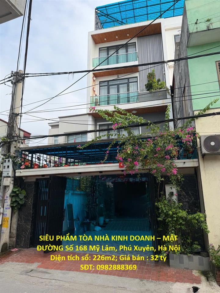 SIÊU PHẨM TÒA NHÀ KINH DOANH – MẶT ĐƯỜNG MỸ LÂM, Phú Xuyên, TP Hà Nội