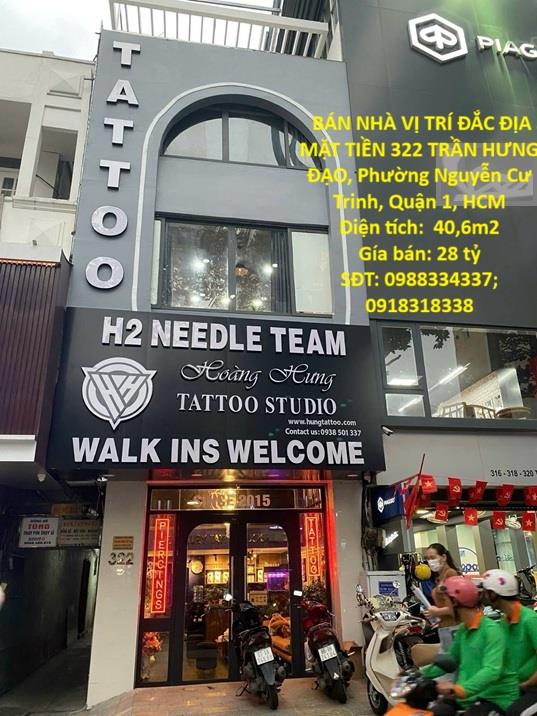 HOT – CHÍNH CHỦ BÁN NHÀ VỊ TRÍ ĐẮC ĐỊA MẶT TIỀN 322 TRẦN HƯNG ĐẠO, Phường Nguyễn Cư
