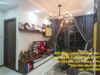 HOT HOT – CHÍNH CHỦ BÁN CĂN HỘ 68M² – 2PN Him Lam Phú An, P. Phước Long B, TP.Thủ Đức,