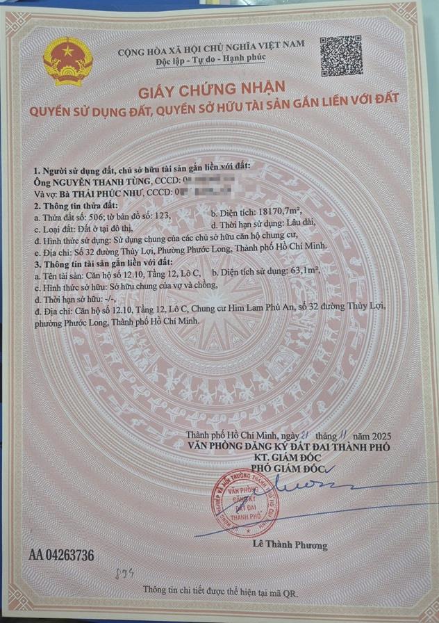 HOT HOT – CHÍNH CHỦ BÁN CĂN HỘ 68M² – 2PN Him Lam Phú An, P. Phước Long B, TP.Thủ Đức,
