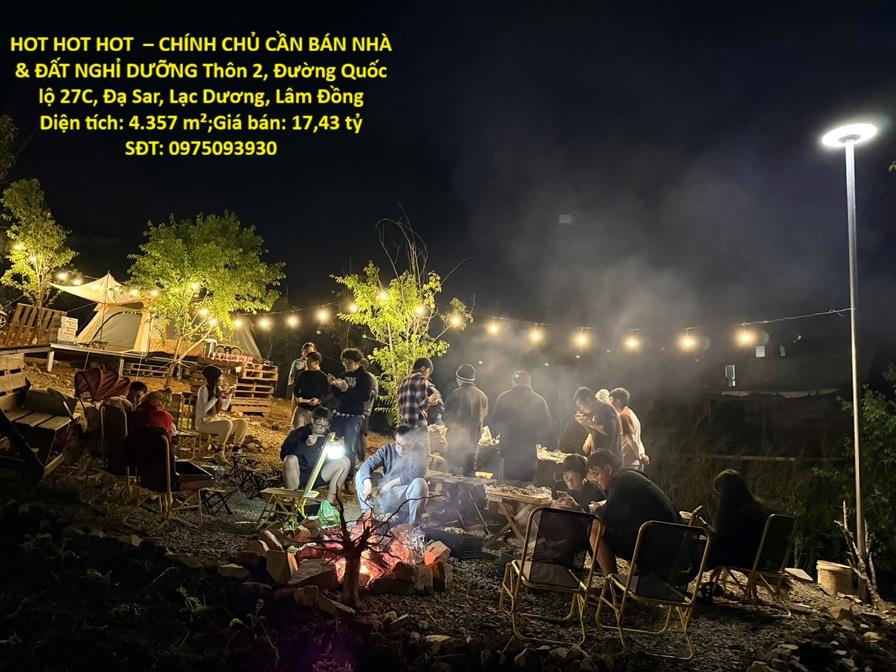 HOT HOT HOT  – CHÍNH CHỦ CẦN BÁN NHÀ & ĐẤT NGHỈ DƯỠNG Thôn 2, Đường Quốc lộ 27C, Đạ Sar,