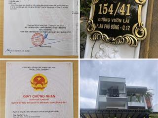 NHÀ ĐẸP – GIÁ TỐT – CHÍNH CHỦ CẦN BÁN CĂN NHÀ Tại Đường Vườn Lài, Phường An Phú Đông,