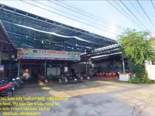 HOT - CHÍNH CHỦ BÁN ĐẤT THỔ CƯ MẶT TIỀN Đường Nguyễn An Ninh, Thị trấn Cần Giuộc, Long An.