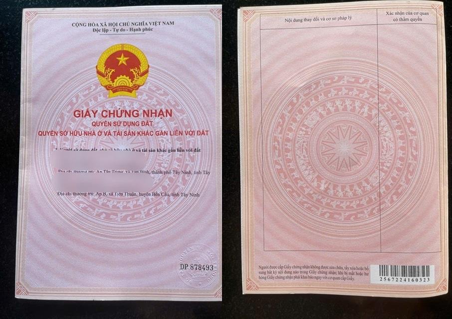ĐẦU TƯ SINH LỜI – CHÍNH CHỦ Cần Bán Lô Đất Vị Trí Đẹp Gần KCN Phước Đông 500m Gò Dầu, Tây