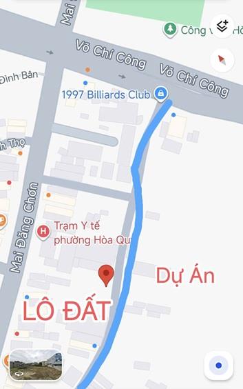 ĐẤT VỊ TRÍ ĐẸP - CHÍNH CHỦ Cần Bán Lô Đất 108 M2 Phường Hòa Quý, Quận Ngũ Hành Sơn, TP.Đà