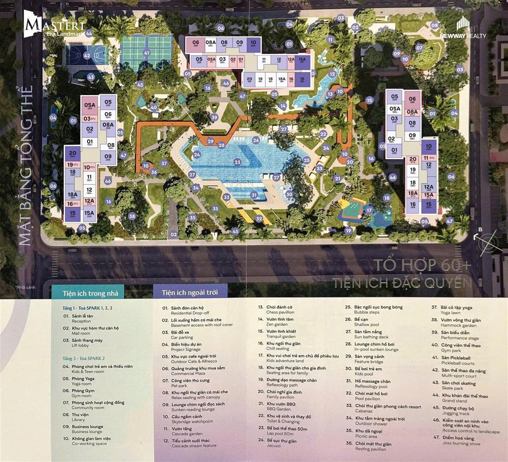 SIÊU PHẨM 2 PN Masteri Era Landmark tòa Spark 3 Văn Giang Hưng Yên 64,3m2 Chỉ 4,3 tỷ có