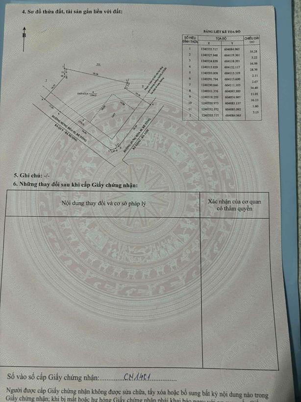 ĐẤT 2 MẶT TIỀN – GIÁ TỐT  – CHÍNH CHỦ CẦN BÁN Tại Hưng Hoà, Ấp 1, Bình Dương cũ