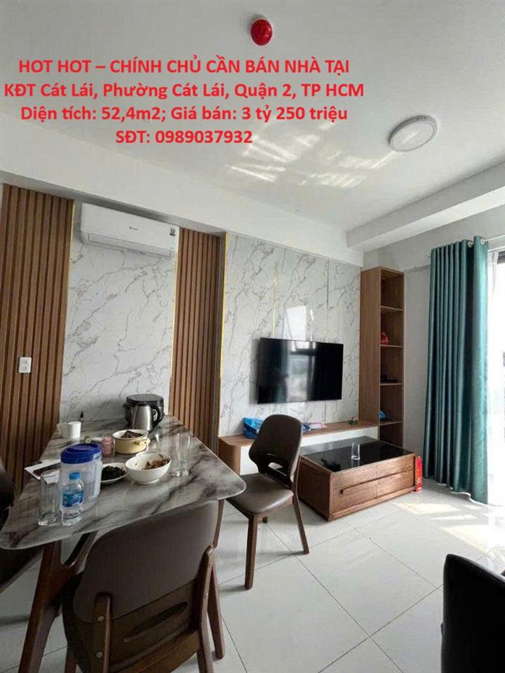 HOT HOT – CHÍNH CHỦ CẦN BÁN NHÀ TẠI  KĐT Cát Lái, Phường Cát Lái, Quận 2, TP HCM