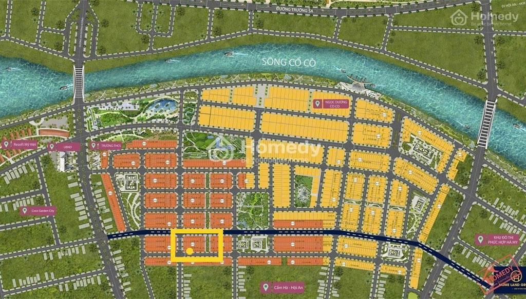 ĐẤT NỀN CHÍNH CHỦ - KĐT Đại Dương Xanh, Đ. Lạc Long Quân, P. Điện Dương, TX Điện Bàn,