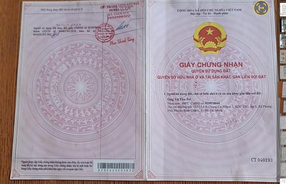 ĐẤT 2 MẶT TIỀN – GIÁ TỐT  – CHÍNH CHỦ CẦN BÁN Tại số 15, Đường Bàu Lách, Xã Phạm Văn Cội,