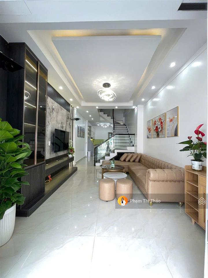 Nhà đẹp 4 tầng full nội thất cao cấp, ô tô tận cửa