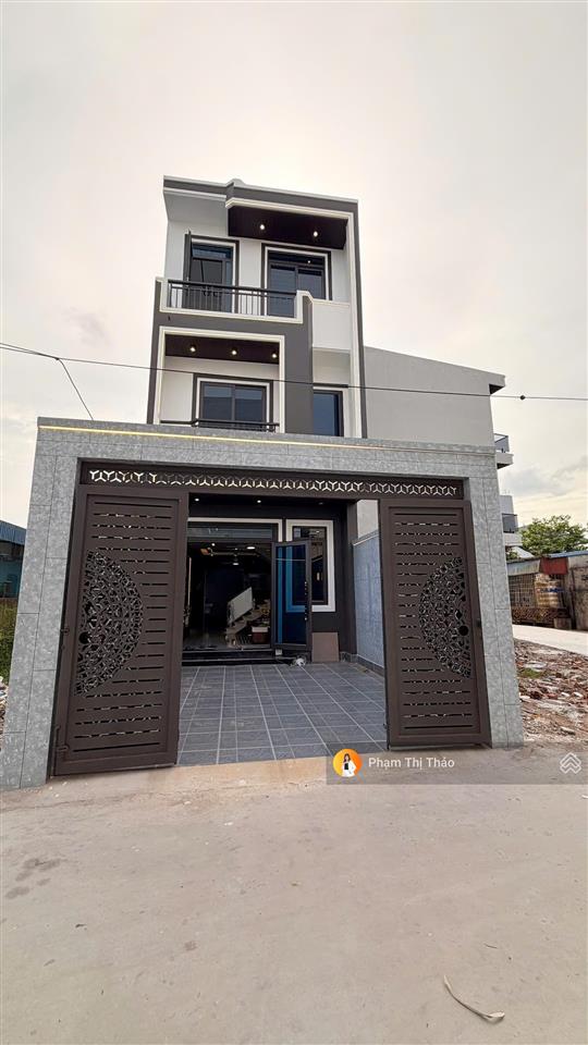 Bán nhà 3 tầng siêu đẹp, có sân để ô tô, tại hồng thái, an dương, hp
