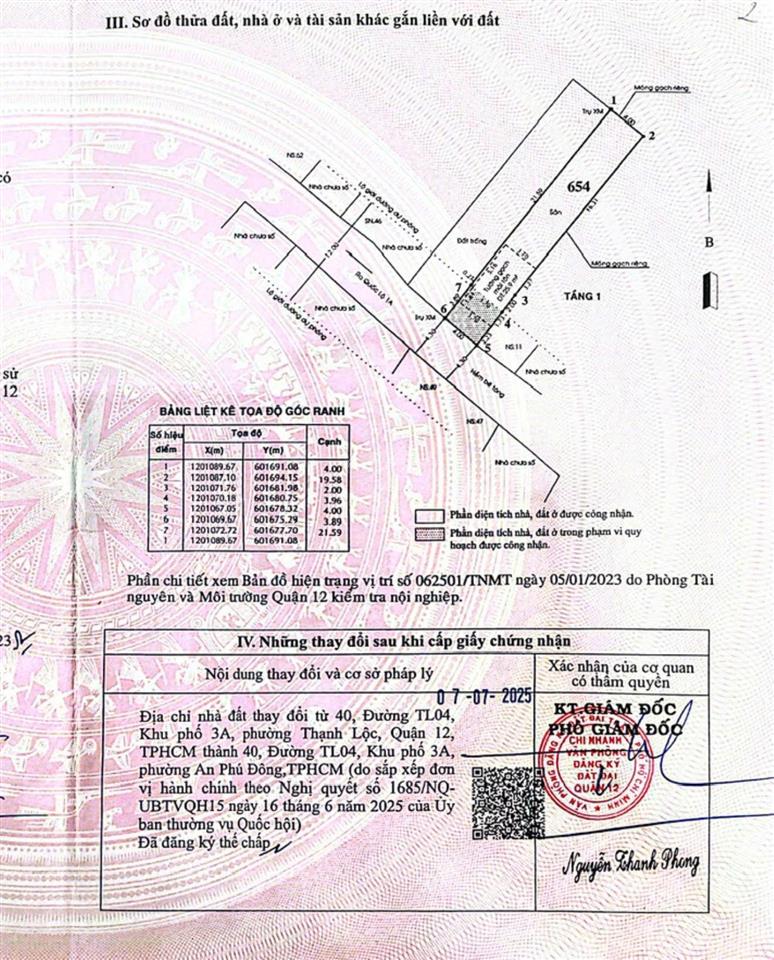 Bán nhà hơn 100m2  tl4, mt hẻm thông hà huy giáp, apđ, cách ql 1a 300m
