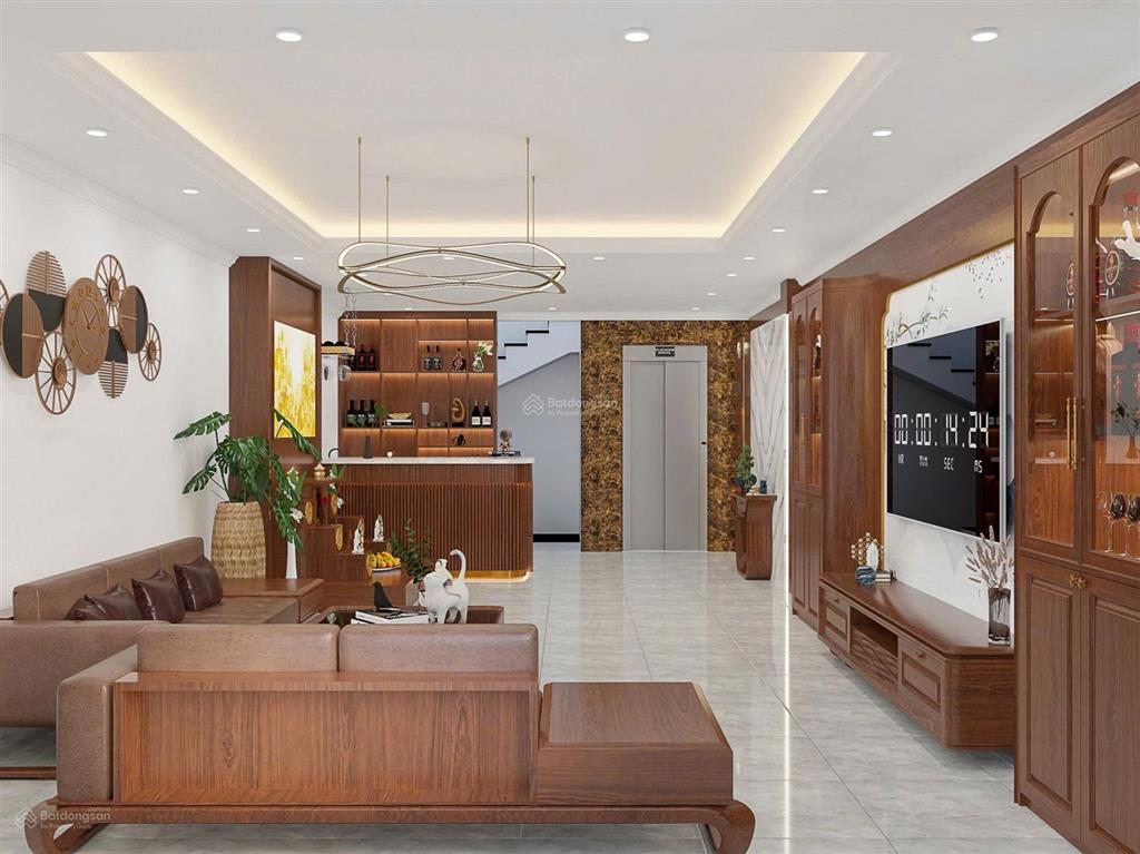 Hàng hiếm view hồ, nhà mới long biên mặt phố 61m2, 7 tầng, nội thất cao cấp, kinh doanh, giá tốt