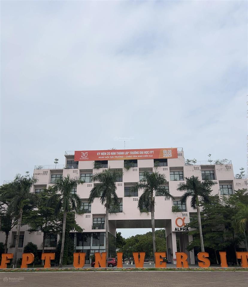 Đất nền hòa lạc khu công nghệ cao, cạnh đại học quốc gia hà nội, giá đầu tư, kinh doanh, nhỉnh 5 tỷ