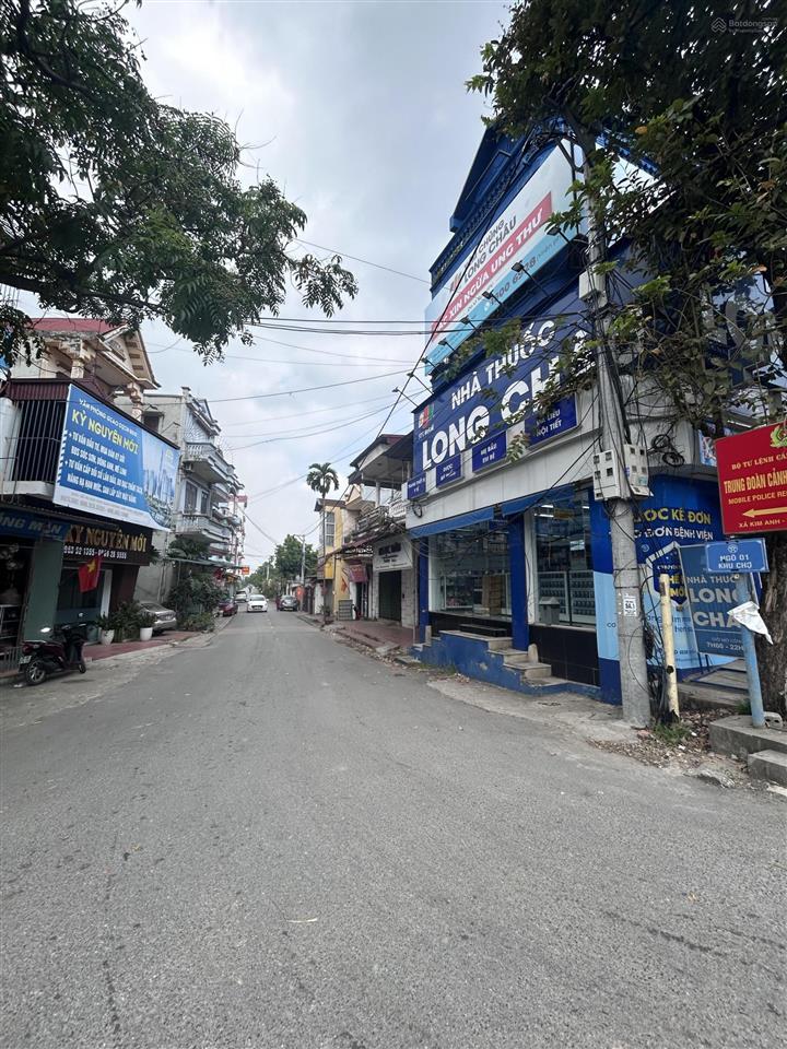 Bán đất f0 phú ninh kim anh sóc sơn 100m², ô tô tránh, vỉa hè sát phố, sổ đỏ chính chủ.