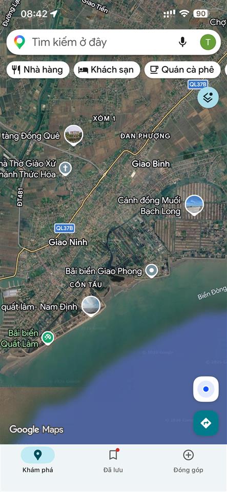 Mở bán lô đất thổ cử ven biển quất lâm, cạnh quảng trường, bãi tắm, oto tránh, giá trên 1 tỷ