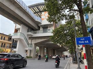 Cho thuê nhà mặt phố thái hà, quận đống đa, 70m2 x 2 tầng, mặt tiền 5,6m