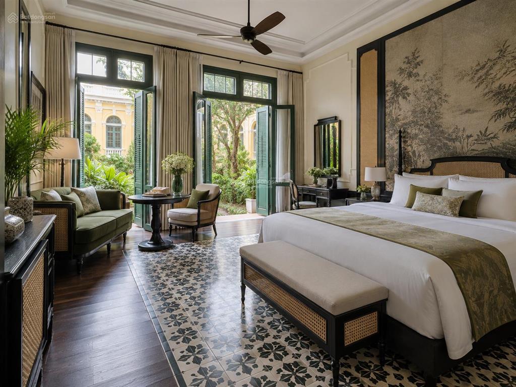 Cho thuê tổ hợp khách sạn và biệt thự mặt phố thợ nhuộm, hoàn kiếm, đất 620m2, mặt tiền 22m