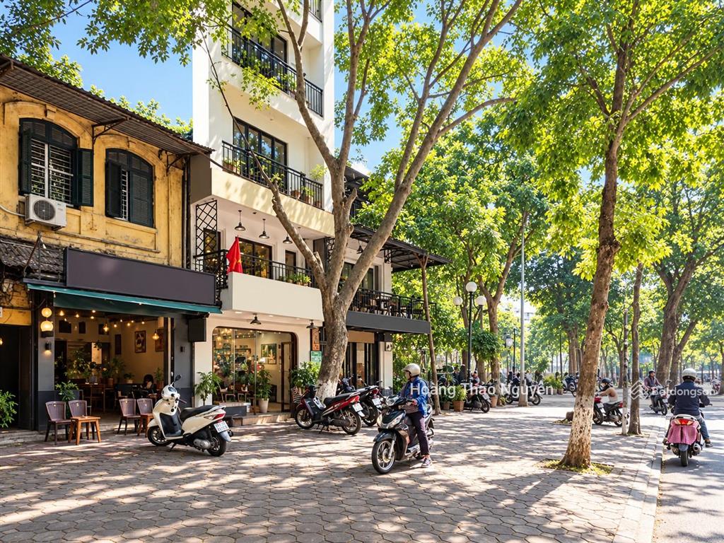 Cho thuê khách sạn 108 phòng mặt tiền 22m khu trúc bạch, ba đình, 8 tầng + hầm, vận hành ngay