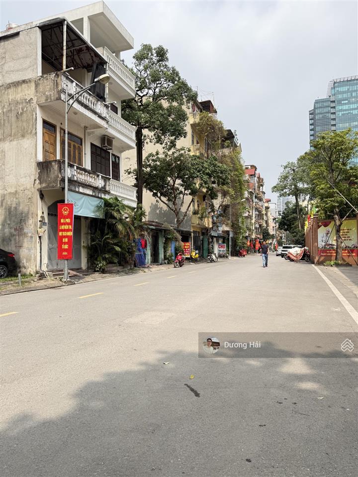 Bán nhà mặt phố phùng chí kiên  nghĩa đô  78m2 mt 5m  ô tô vỉa hè hai thoáng