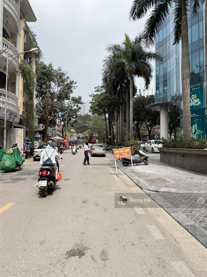 Bán nhà mặt phố phùng chí kiên  nghĩa đô  78m2 mt 5m  ô tô vỉa hè hai thoáng