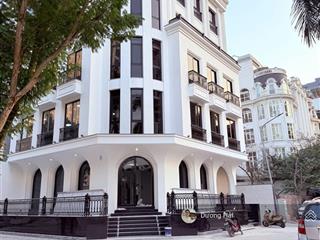 Bán biệt thự liền kề lô góc trần kim xuyến  330m2 mặt tiền 25m  kđt yên hòa view công viên