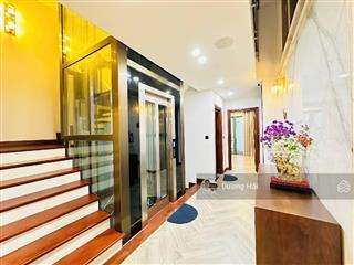 Bán nhà lê đức thọ  từ liêm  80m2 6 tầng thang máy ô tô hai thoáng dân xây full nội thất