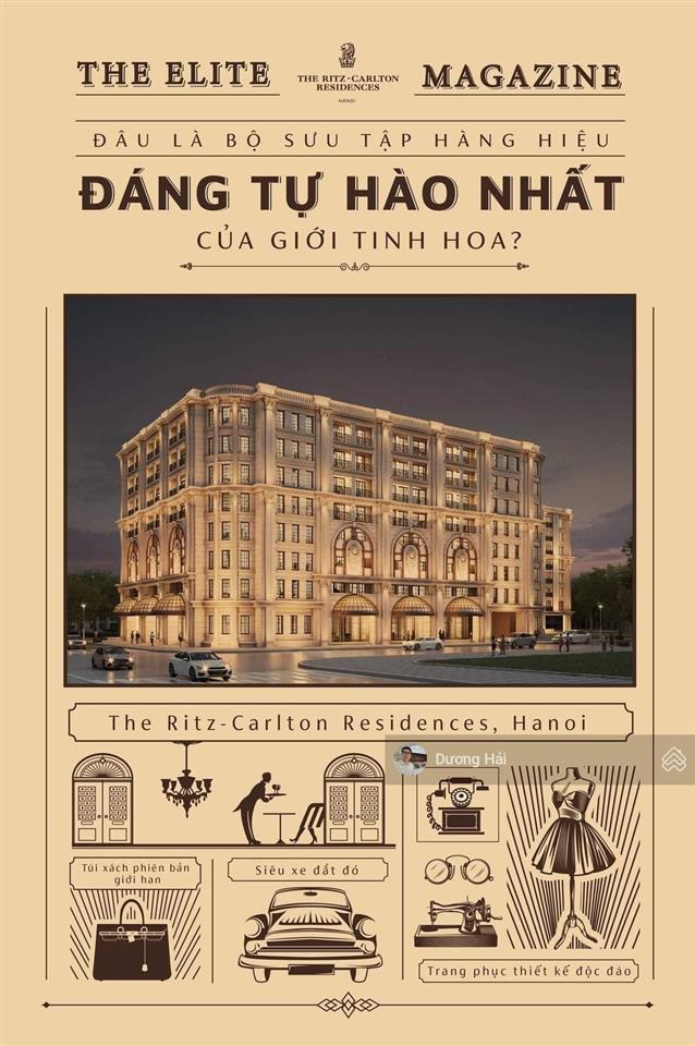 Bán căn hộ siêu sang the grand hà nội, hàng bài hoàn kiếm, 190m2 3pn một bước ra hồ gươm