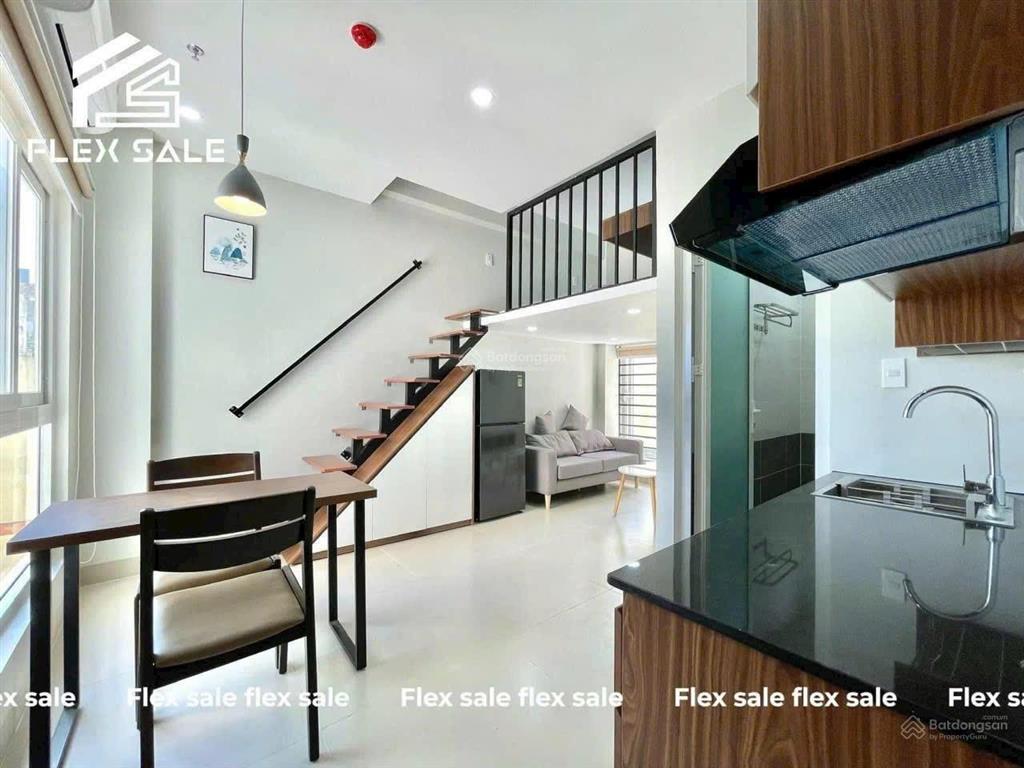 Cho thuê căn gác mới xây ngay ngã tư hàng xanh thuận tiện qua các quận trung tâm