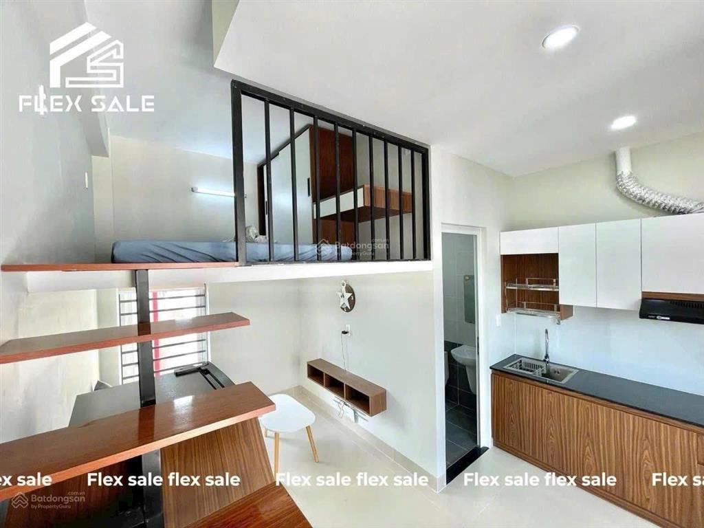 Cho thuê căn gác mới xây ngay ngã tư hàng xanh thuận tiện qua các quận trung tâm