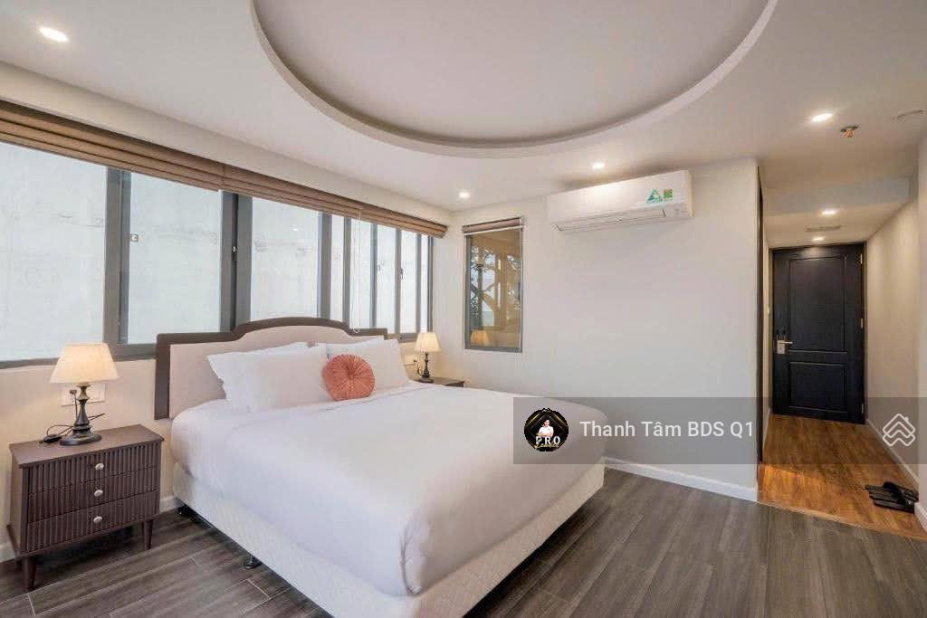 Bán tòa khách sạn mt sương nguyệt ánh  5 x 20m  1 hầm + 7 tầng  hđt 265tr/tháng  giá 80 tỷ