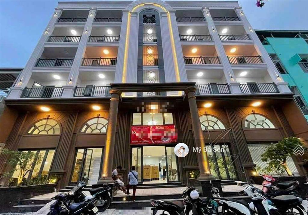 Chỉ 55 tỷ sở hữu ngay tòa nhà hầm 8 tầng, thu nhập 5000tr/tháng, 13x25m, mặt tiền dương quảng hàm