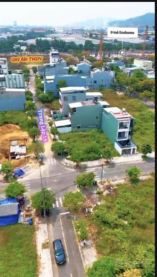 Trung lập 18 diện tích lớn 125m2 trục đi ra chung cư ecolife